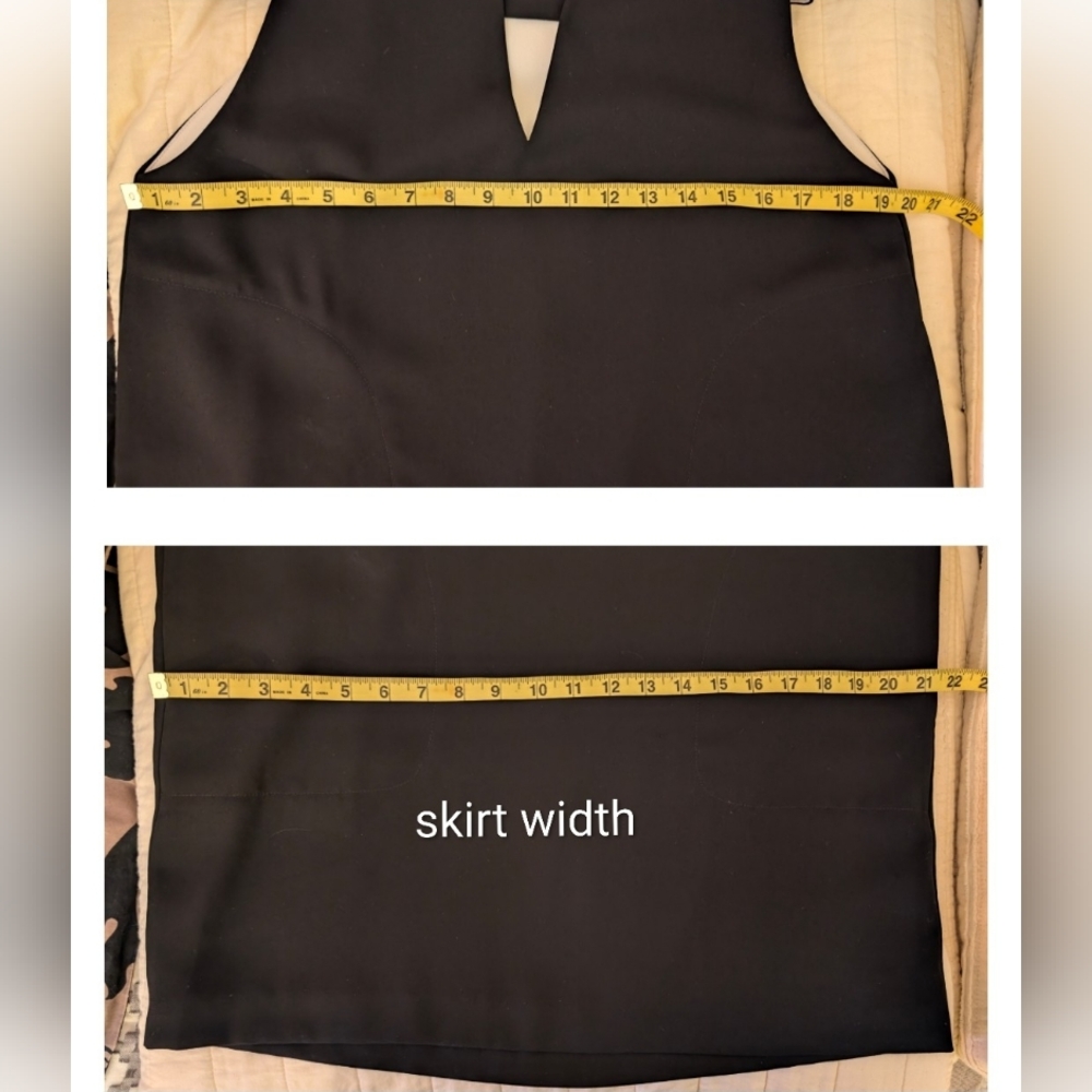Alexander Wang Low V Dress in Black - Picture 14 of 14